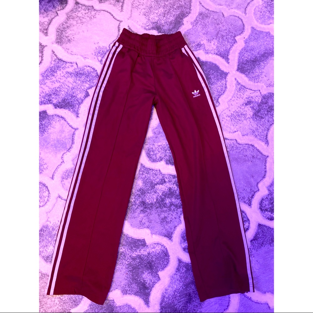 Adidas wide track pants
